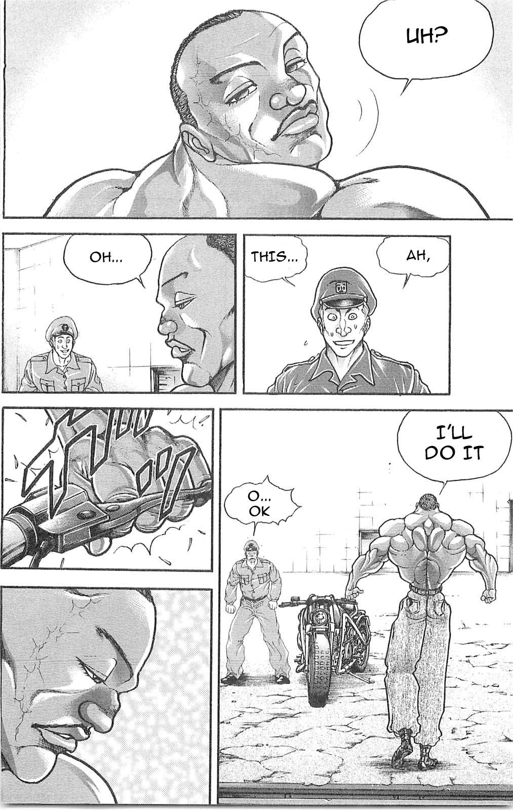 Hanma Baki Chapter 8.59 page 14 - Vol.8 Chapter 59: The Hunter and the Hunted