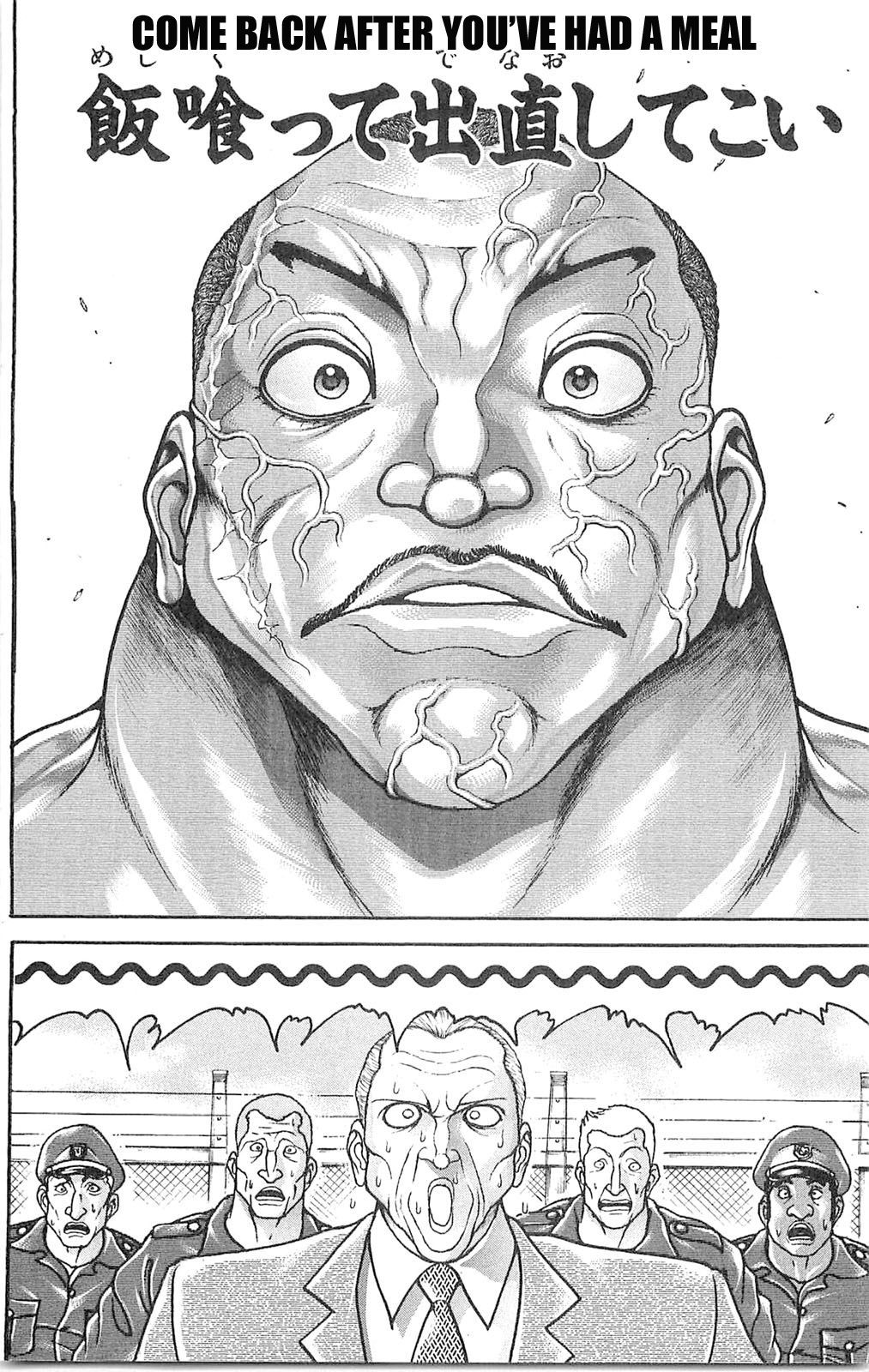 Hanma Baki Chapter 8.59 page 2 - Vol.8 Chapter 59: The Hunter and the Hunted