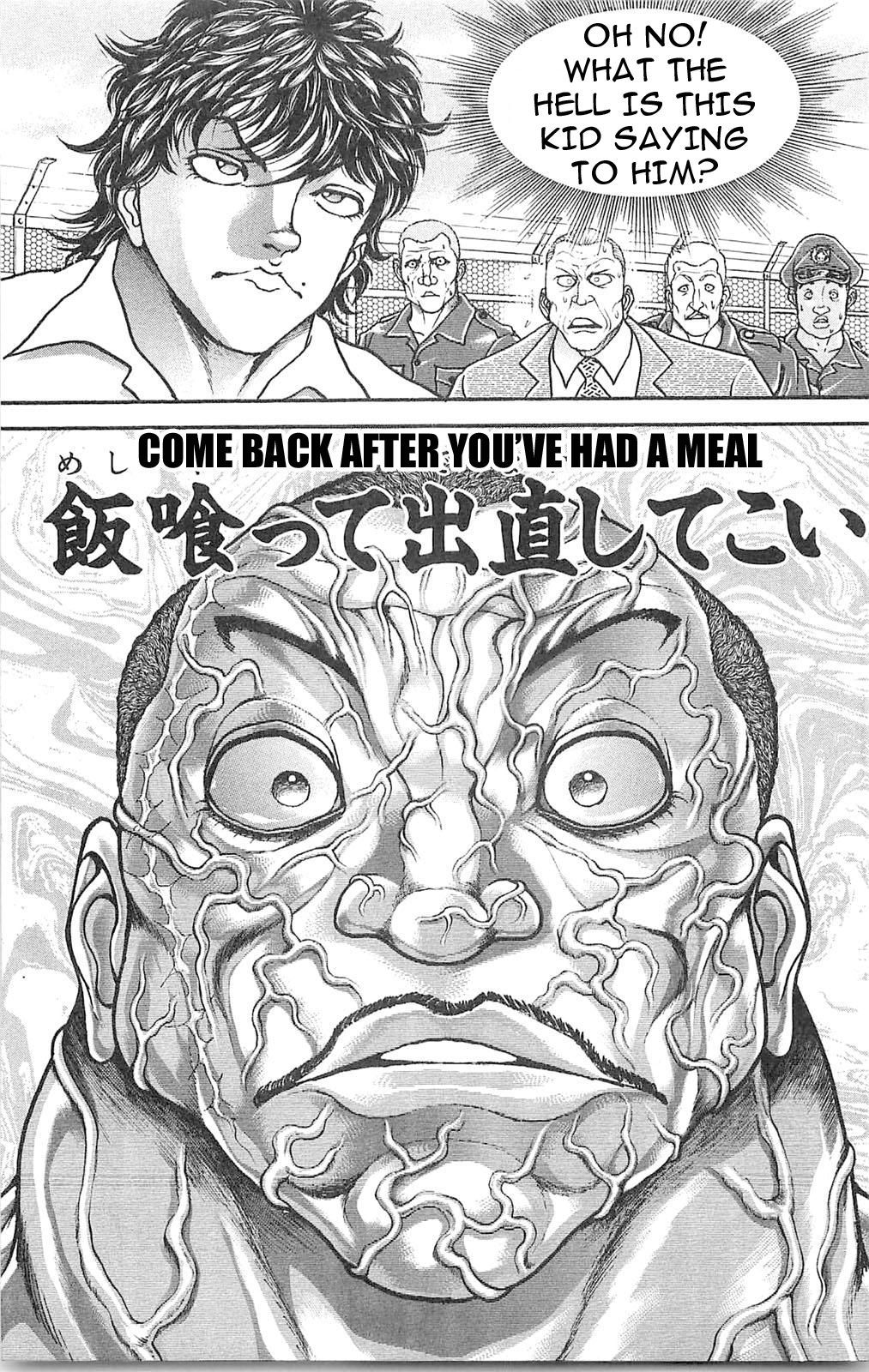 Hanma Baki Chapter 8.59 page 3 - Vol.8 Chapter 59: The Hunter and the Hunted