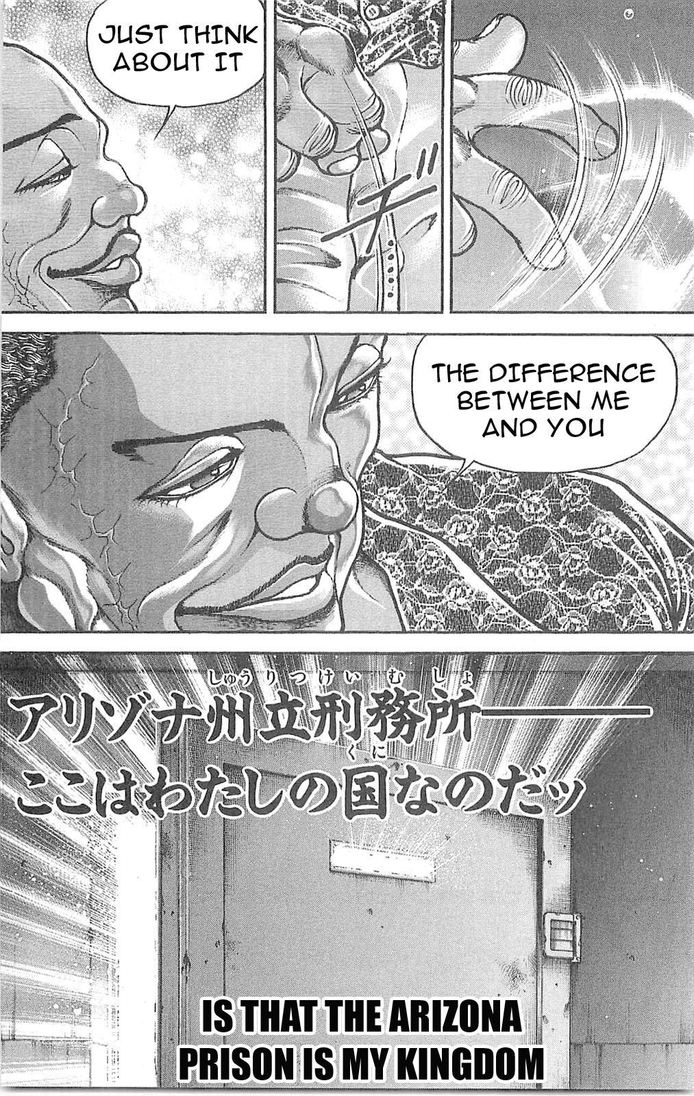 Hanma Baki Chapter 8.61 page 16 - Vol.8 Chapter 61: Discipline