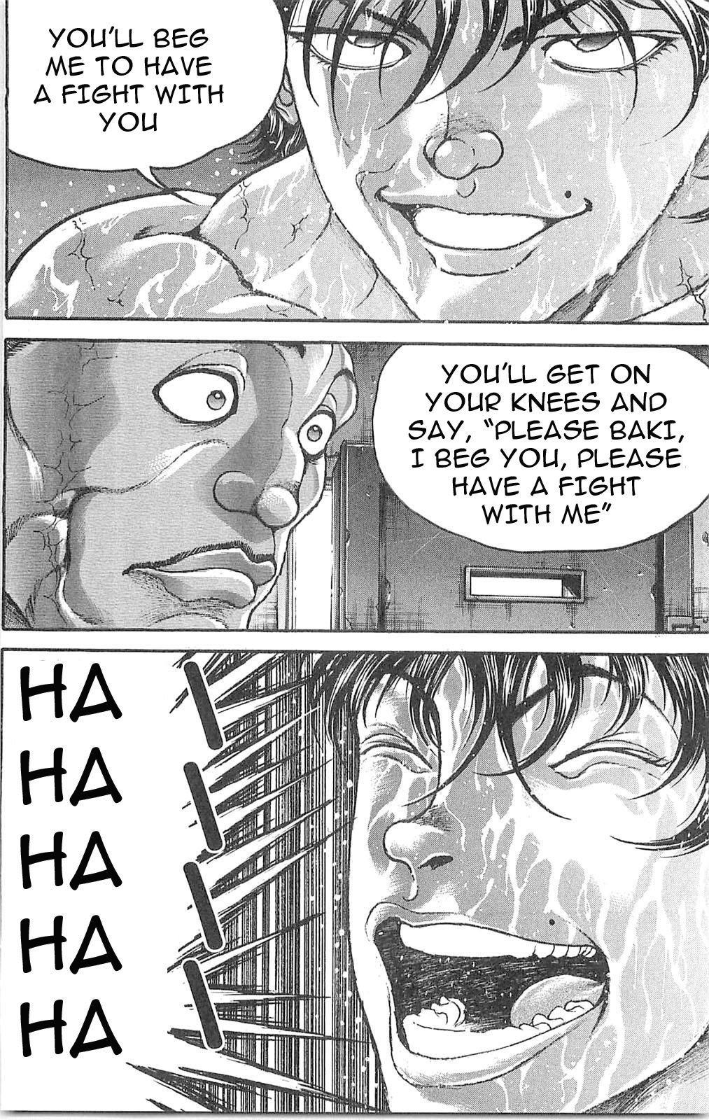 Hanma Baki Chapter 8.61 page 19 - Vol.8 Chapter 61: Discipline