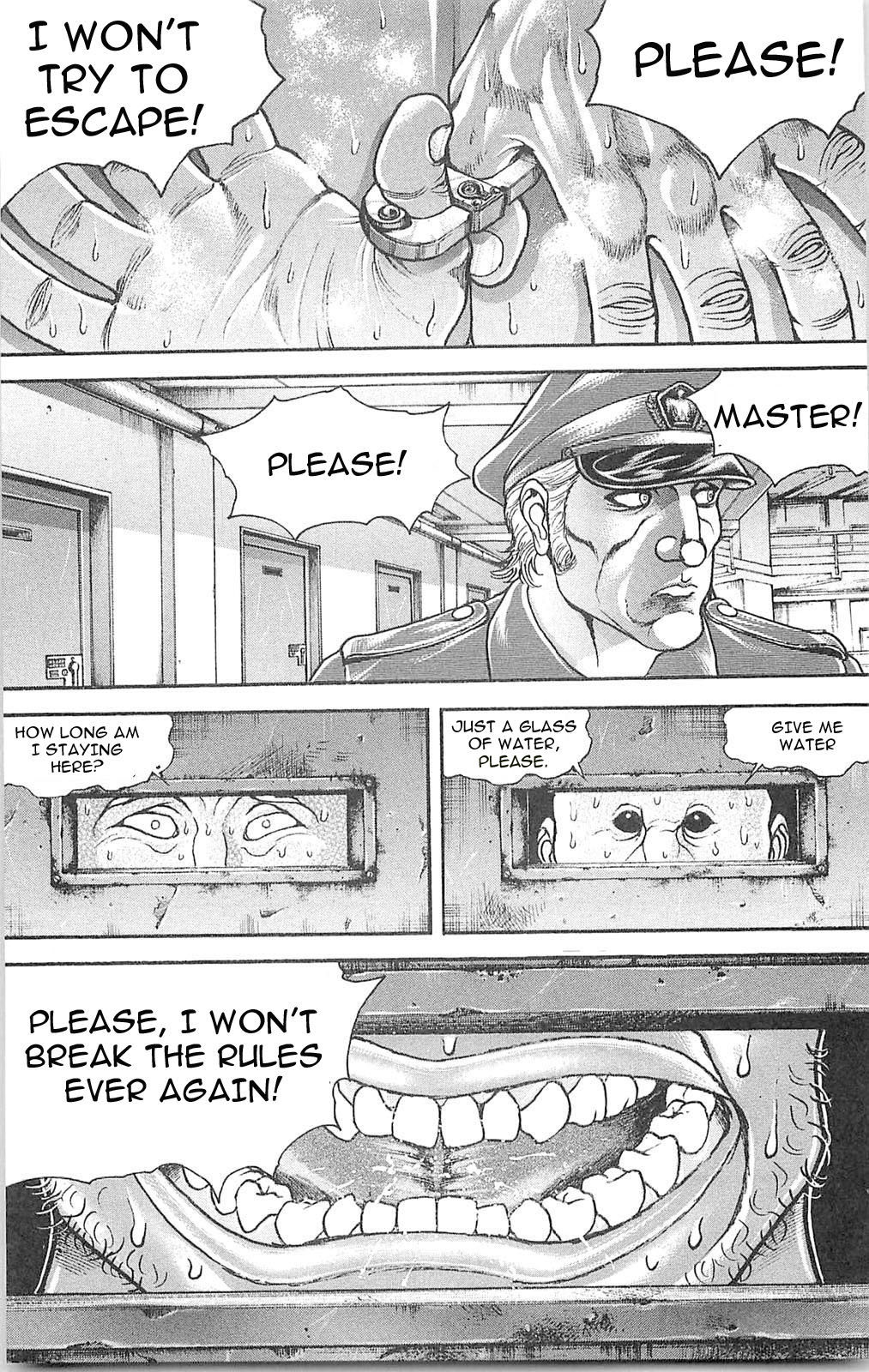 Hanma Baki Chapter 8.61 page 6 - Vol.8 Chapter 61: Discipline