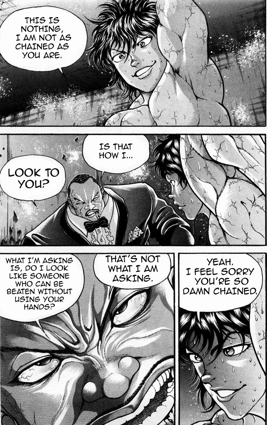 Hanma Baki Chapter 9.64 page 10 - Vol.9 Chapter 64: What I Mean Is