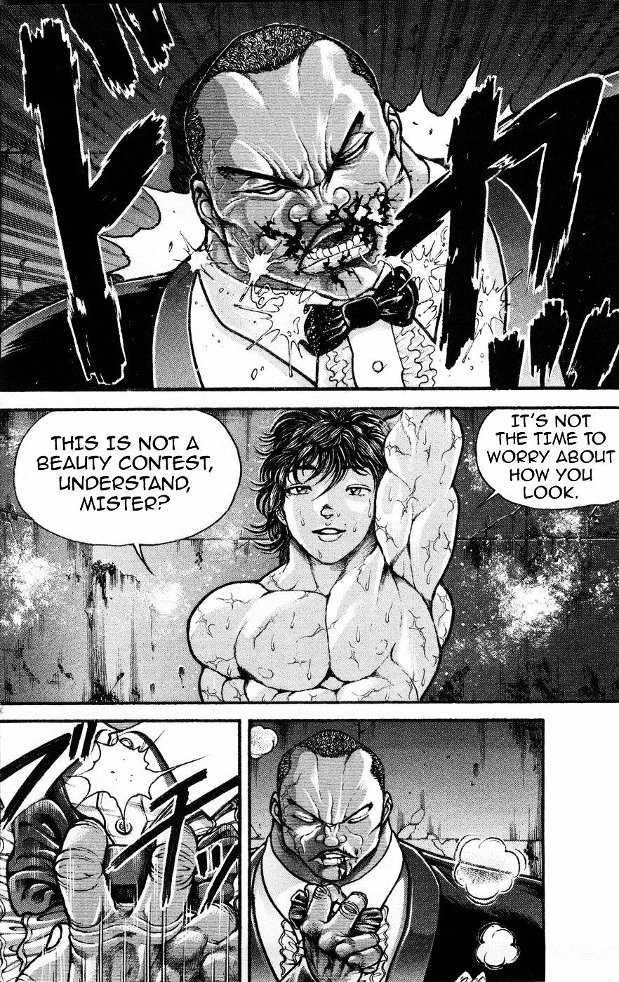 Hanma Baki Chapter 9.64 page 13 - Vol.9 Chapter 64: What I Mean Is