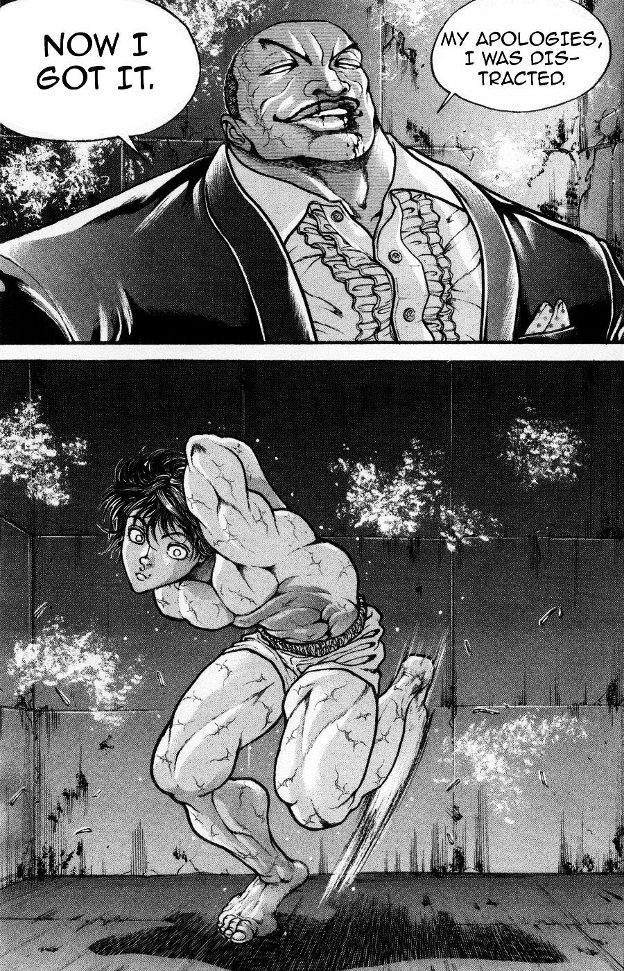 Hanma Baki Chapter 9.64 page 14 - Vol.9 Chapter 64: What I Mean Is
