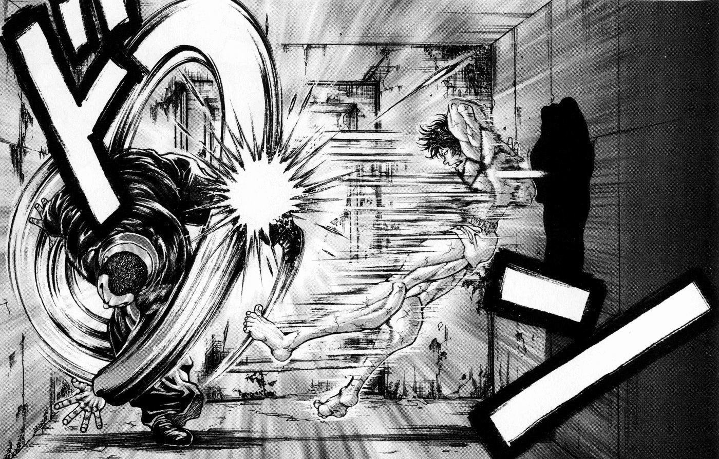 Hanma Baki Chapter 9.64 page 16 - Vol.9 Chapter 64: What I Mean Is
