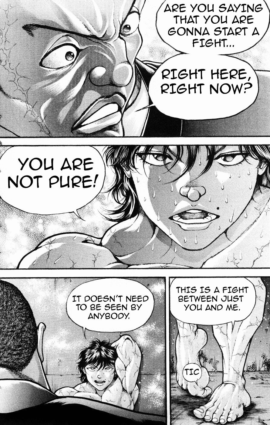 Hanma Baki Chapter 9.64 page 6 - Vol.9 Chapter 64: What I Mean Is