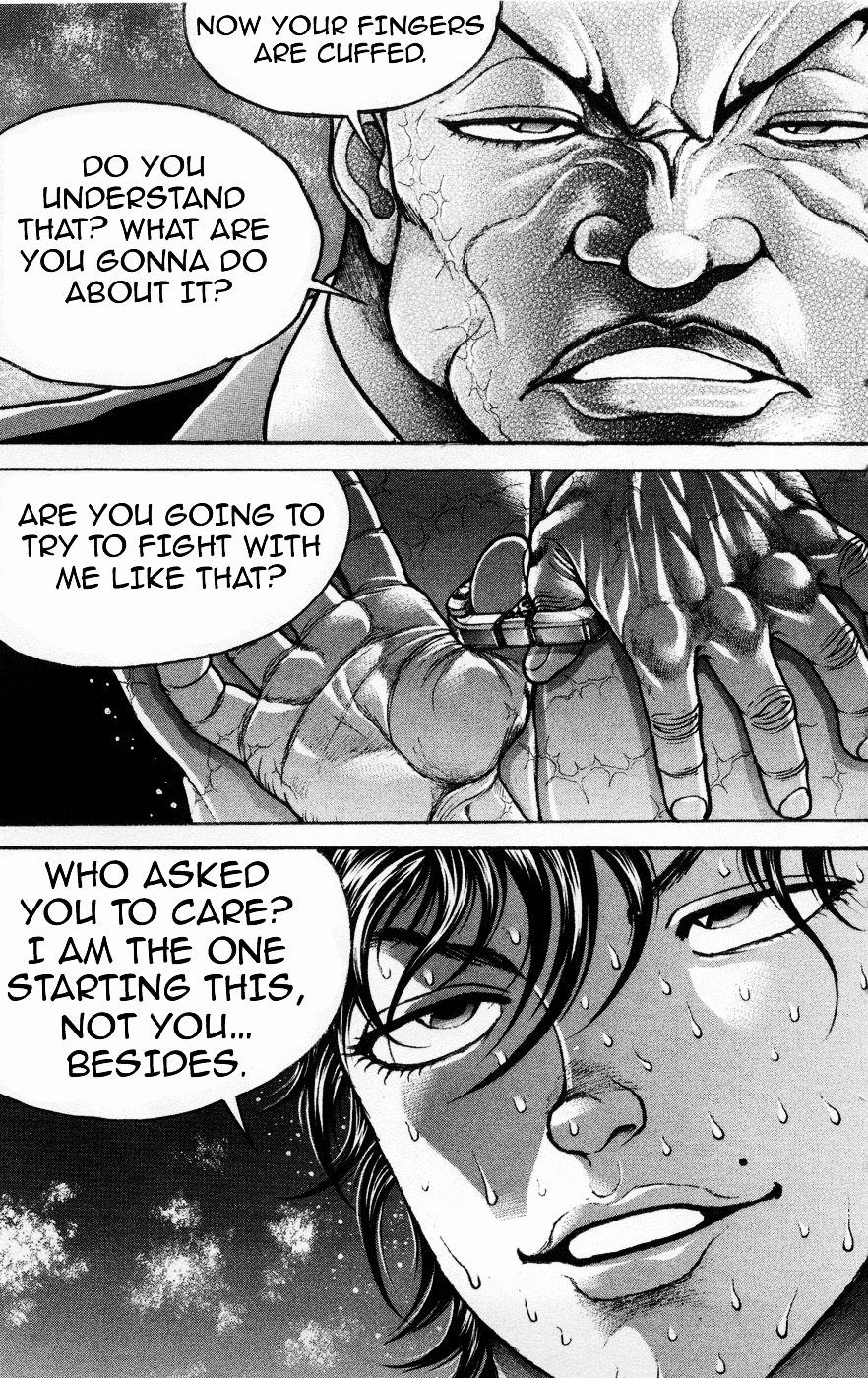 Hanma Baki Chapter 9.64 page 7 - Vol.9 Chapter 64: What I Mean Is