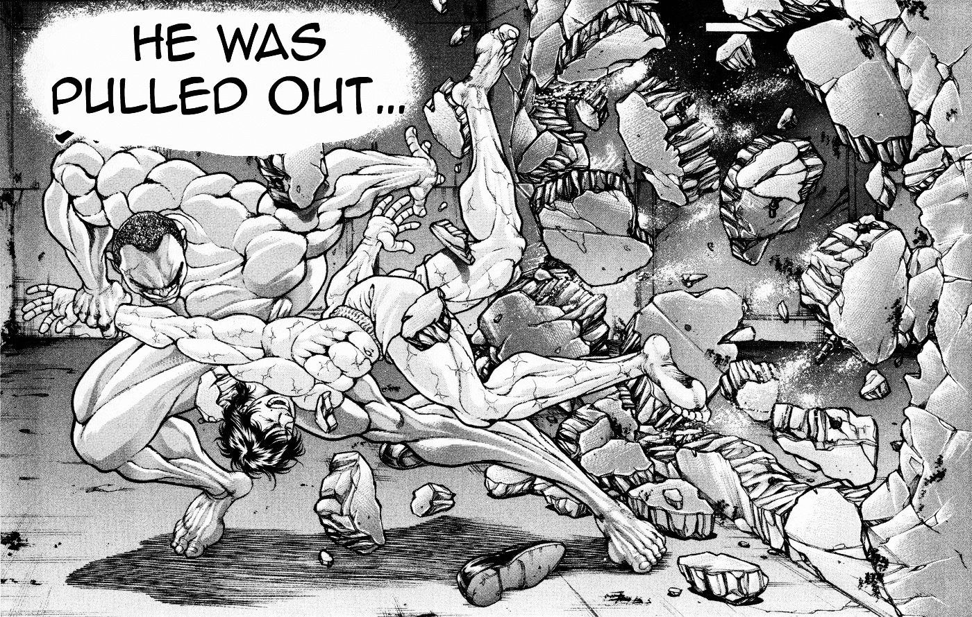 Hanma Baki Chapter 9.66 page 10 - Vol.9 Chapter 66: Prisoner Talks About It