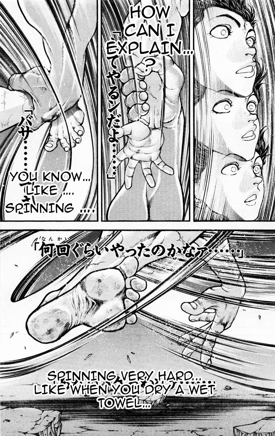 Hanma Baki Chapter 9.66 page 15 - Vol.9 Chapter 66: Prisoner Talks About It