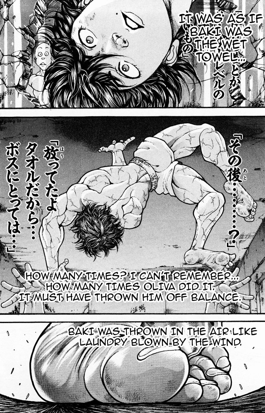 Hanma Baki Chapter 9.66 page 16 - Vol.9 Chapter 66: Prisoner Talks About It