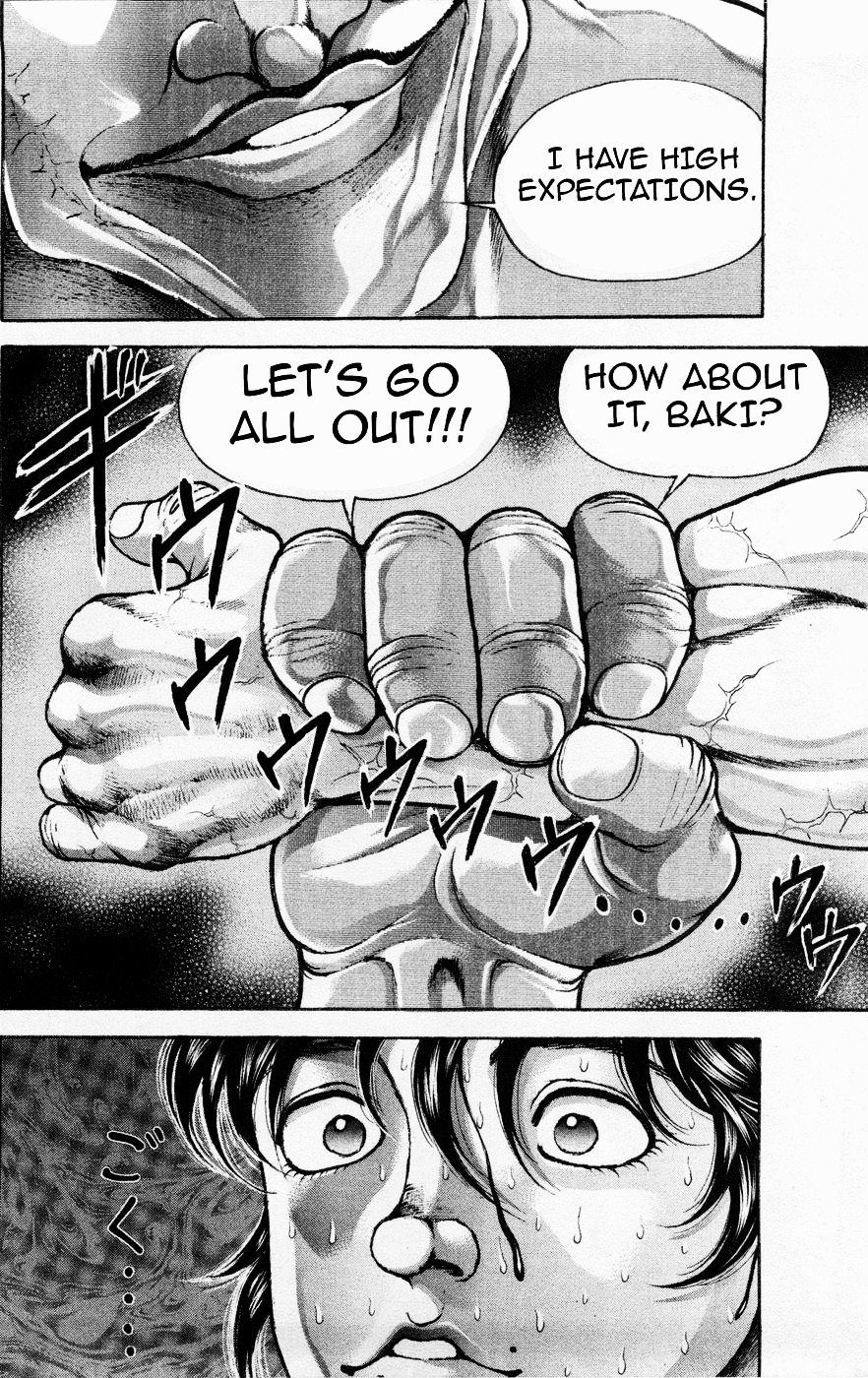 Hanma Baki Chapter 9.66 page 6 - Vol.9 Chapter 66: Prisoner Talks About It