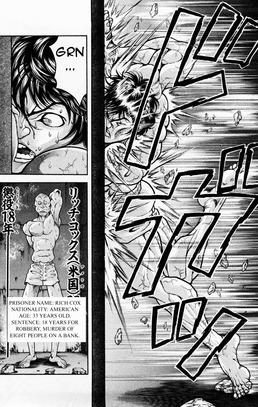 Hanma Baki Chapter 9.66 page 8 - Vol.9 Chapter 66: Prisoner Talks About It
