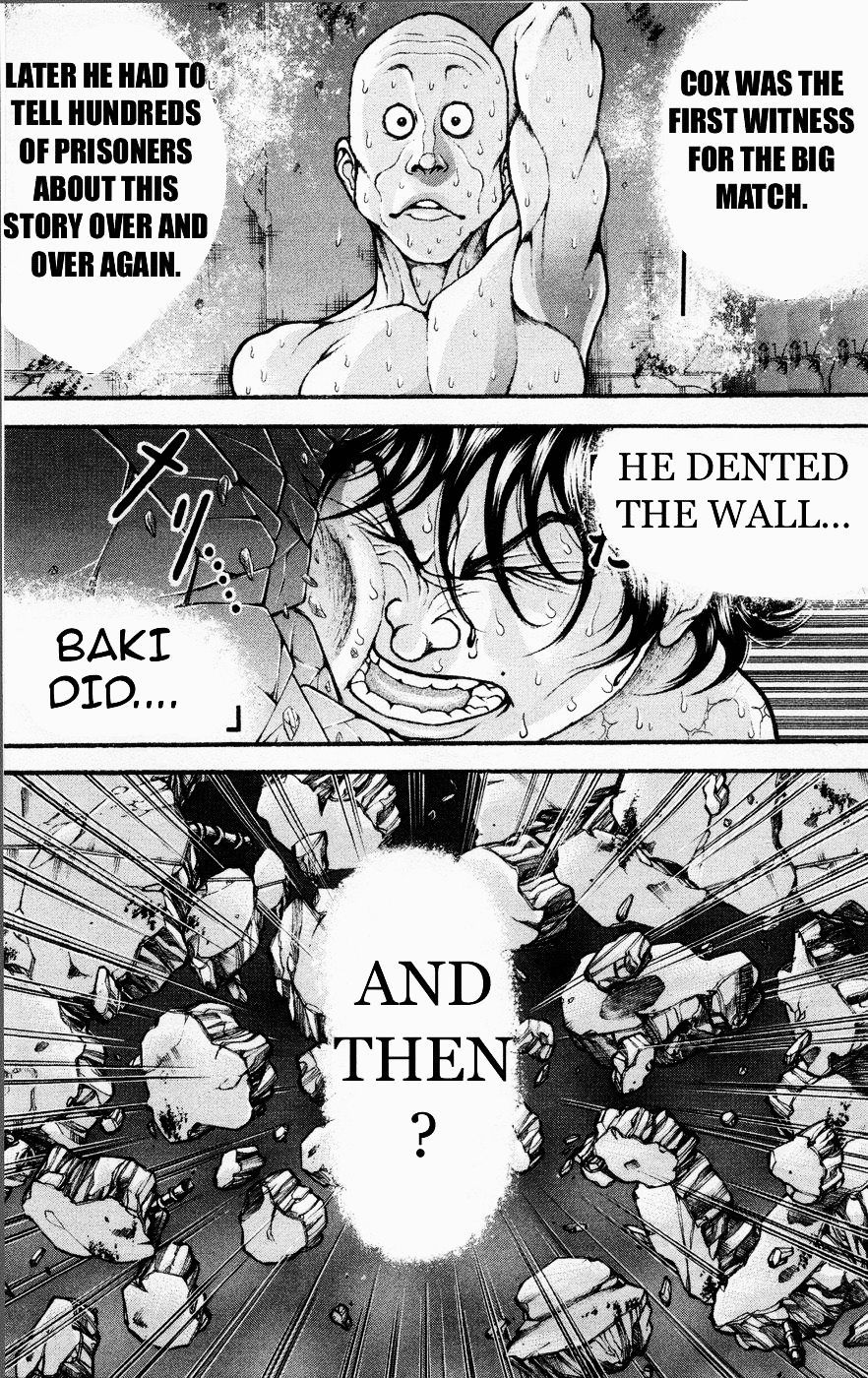 Hanma Baki Chapter 9.66 page 9 - Vol.9 Chapter 66: Prisoner Talks About It