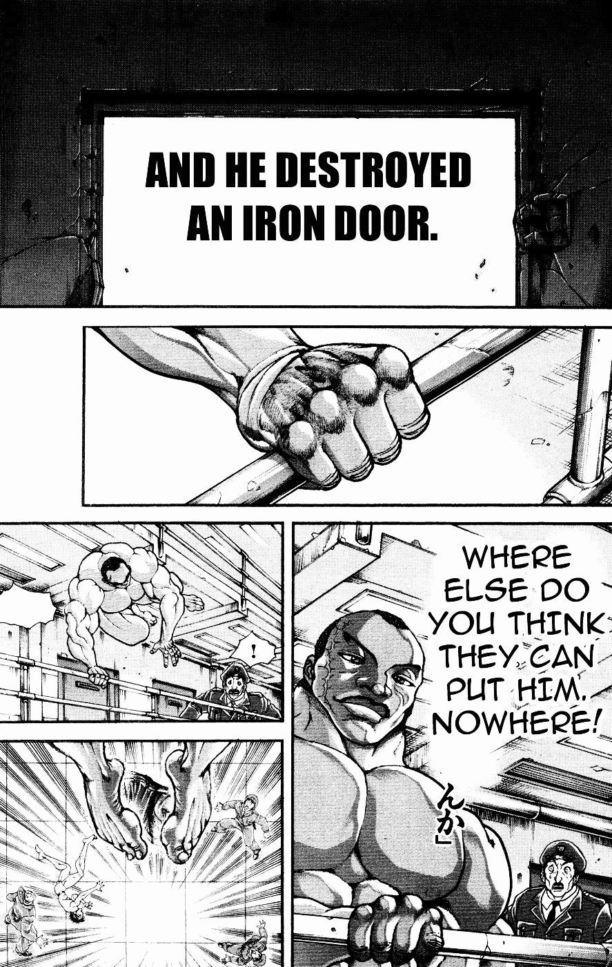 Hanma Baki Chapter 9.67 page 11 - Vol.9 Chapter 67: Prison Official Talks About It