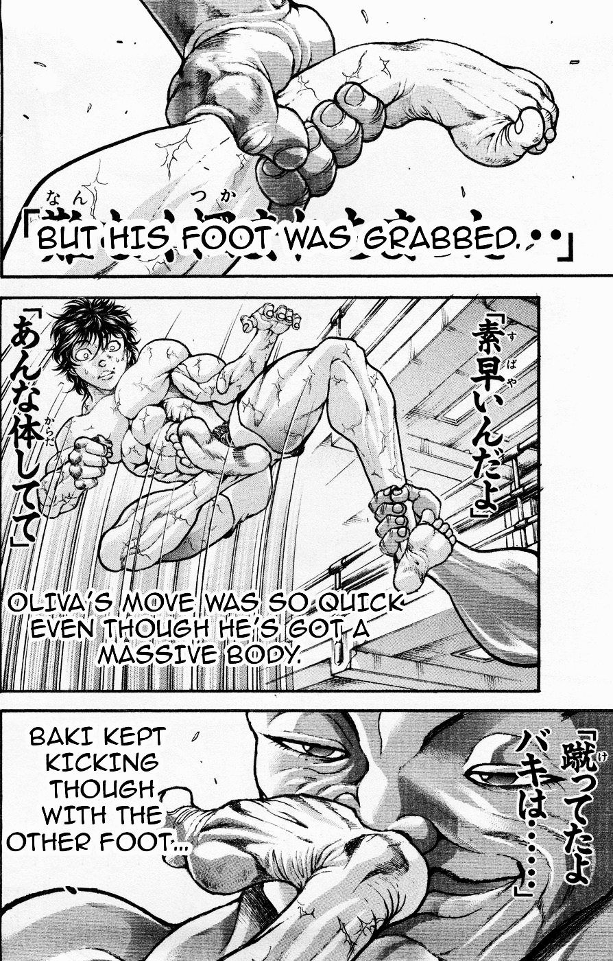 Hanma Baki Chapter 9.67 page 14 - Vol.9 Chapter 67: Prison Official Talks About It