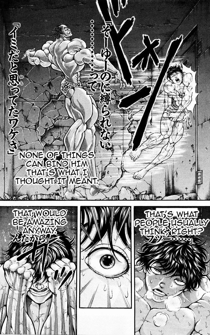 Hanma Baki Chapter 9.67 page 5 - Vol.9 Chapter 67: Prison Official Talks About It