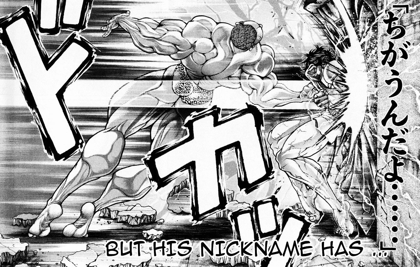 Hanma Baki Chapter 9.67 page 6 - Vol.9 Chapter 67: Prison Official Talks About It