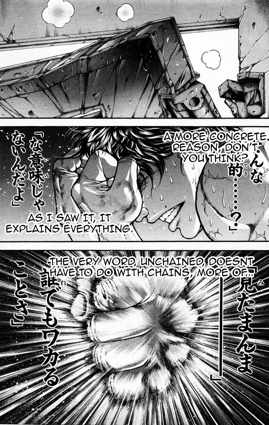 Hanma Baki Chapter 9.67 page 7 - Vol.9 Chapter 67: Prison Official Talks About It