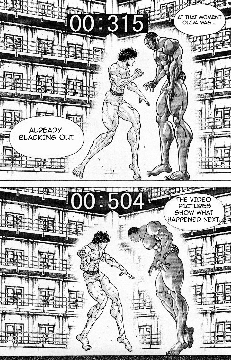 Hanma Baki Chapter 9.70 page 4 - Vol.9 Chapter 70: Unconscious