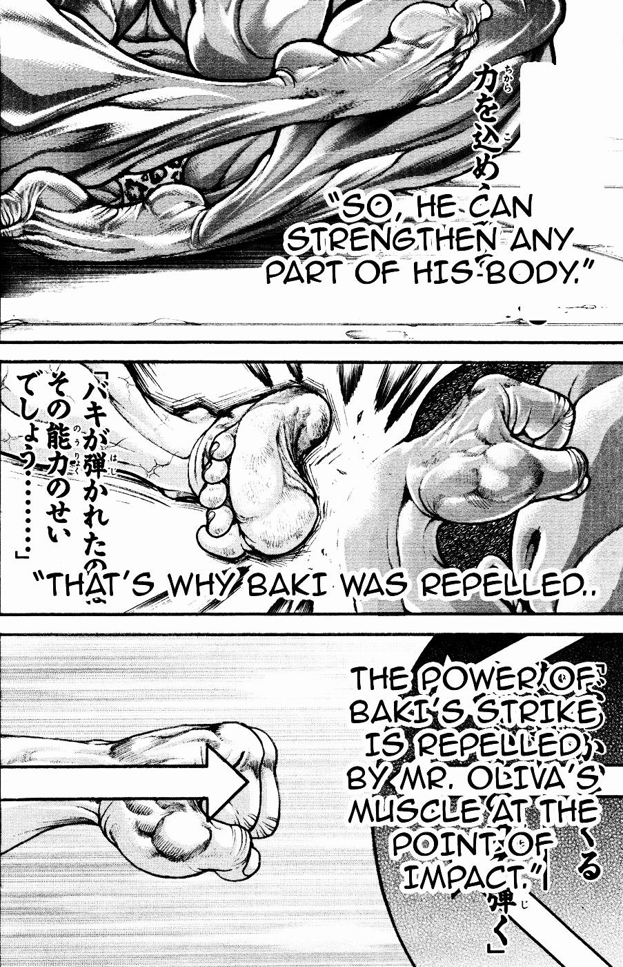 Hanma Baki Chapter 9.71 page 16 - Vol.9 Chapter 71: A Ball