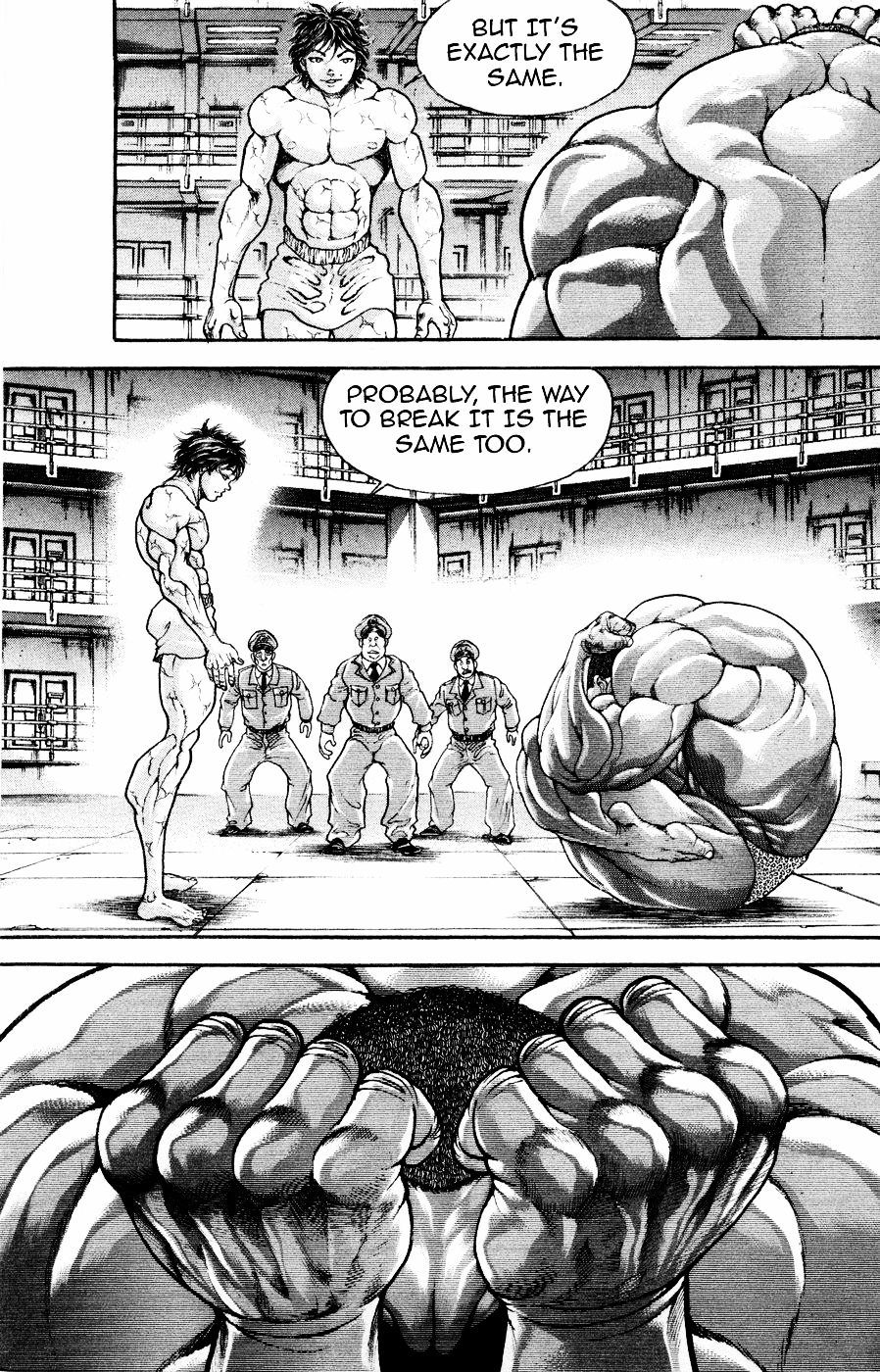 Hanma Baki Chapter 9.71 page 19 - Vol.9 Chapter 71: A Ball