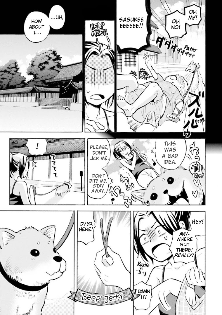 Hannari Girori no Yoriko-san Chapter 13 page 3 - Chapter 13: Yoriko-san & The Puppy