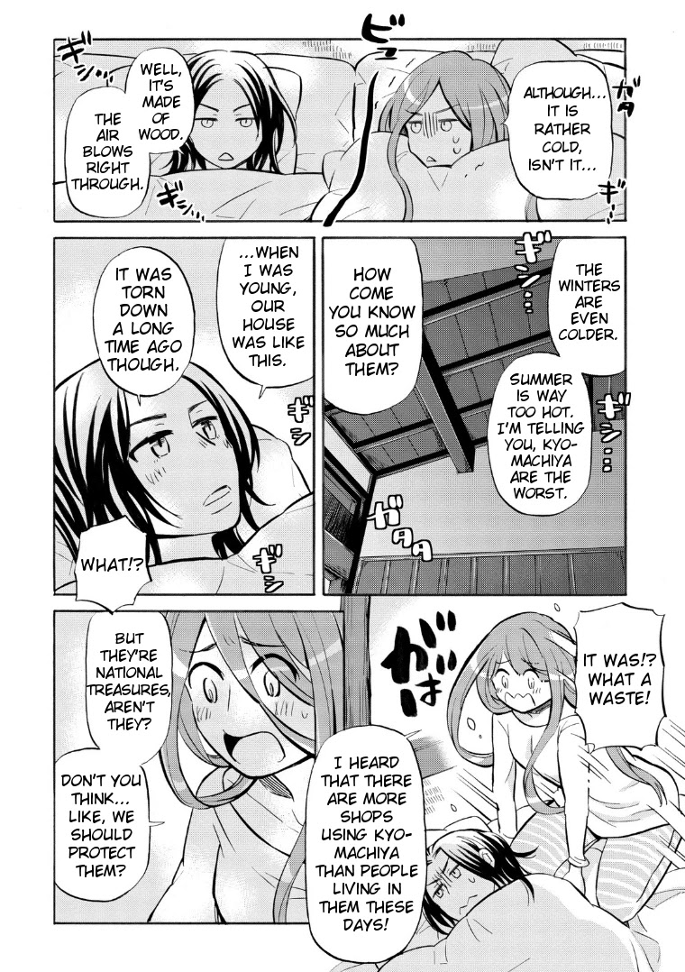 Hannari Girori no Yoriko-san Chapter 17 page 6 - Chapter 17: Yoriko-san & Kyo-Machiya