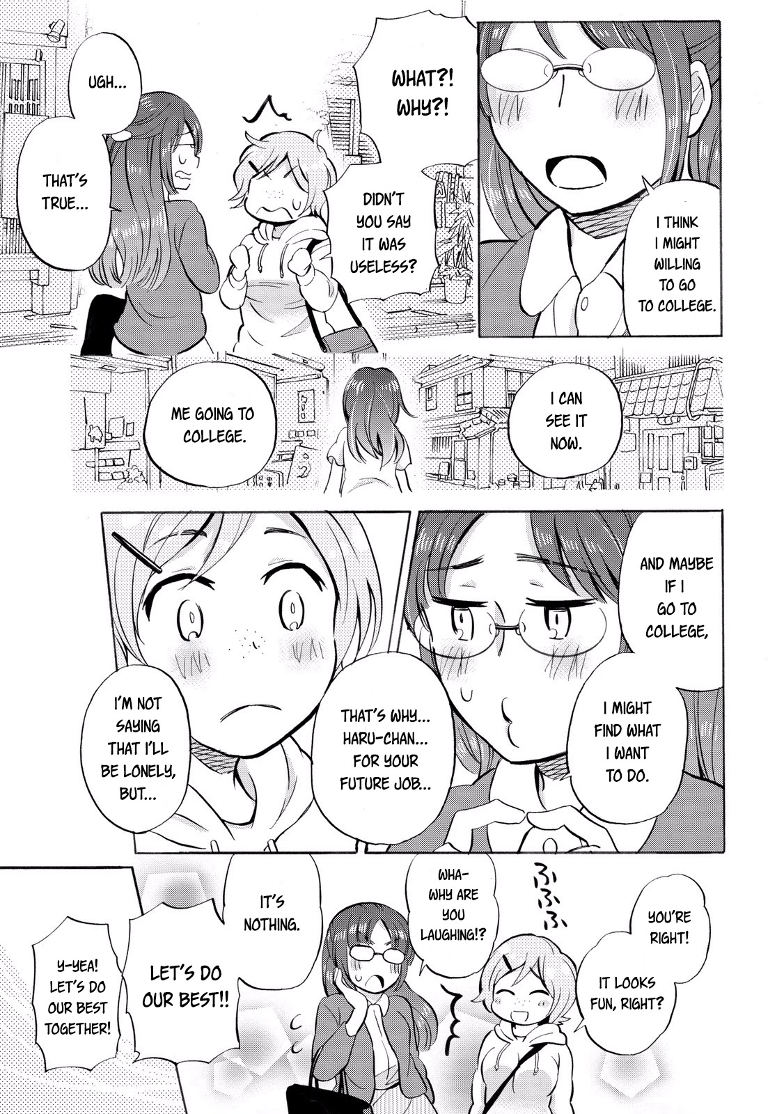 Hannari Girori no Yoriko-san Chapter 20 page 11 - Chapter 20: Yoriko-san & The Exam