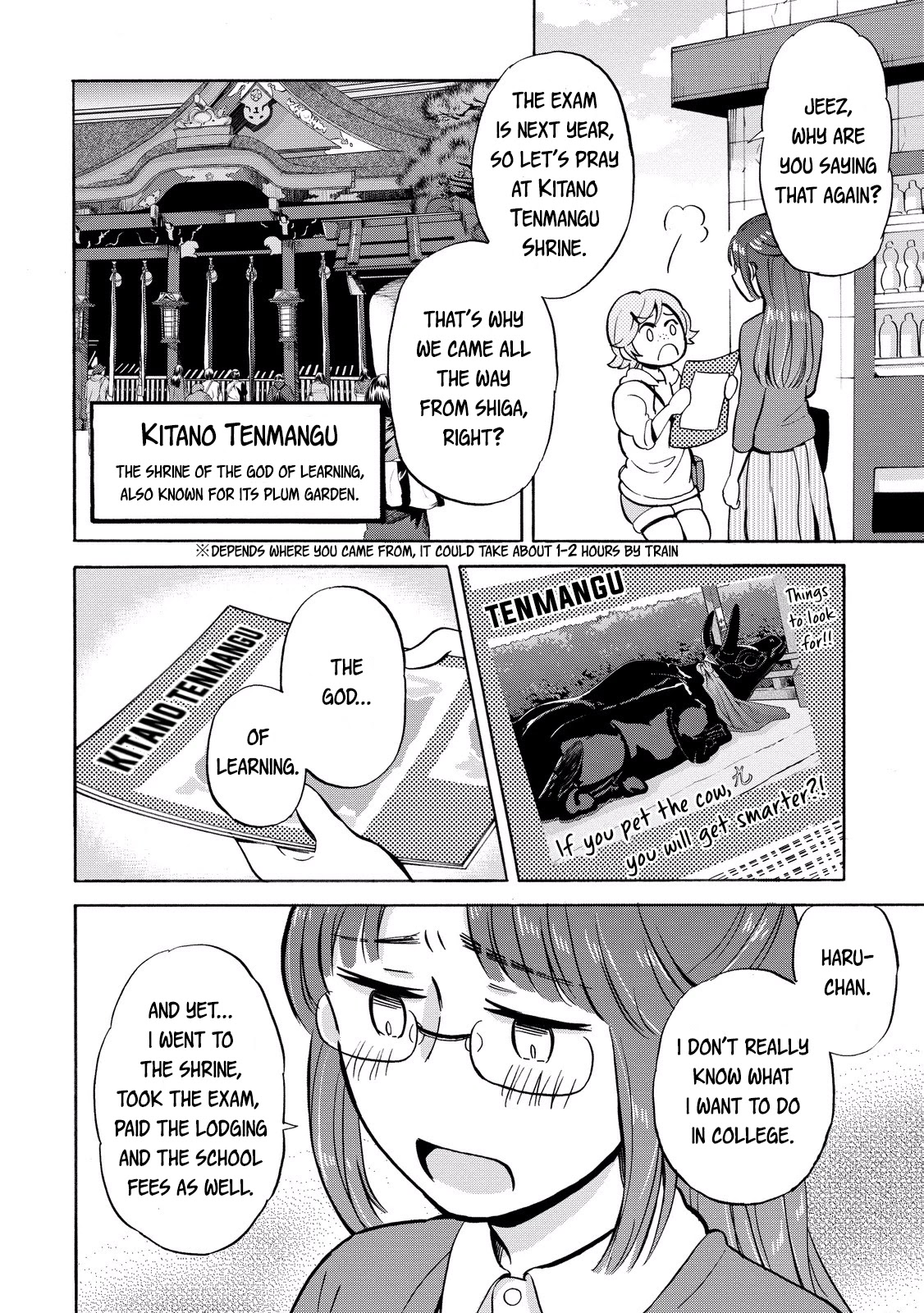 Hannari Girori no Yoriko-san Chapter 20 page 4 - Chapter 20: Yoriko-san & The Exam