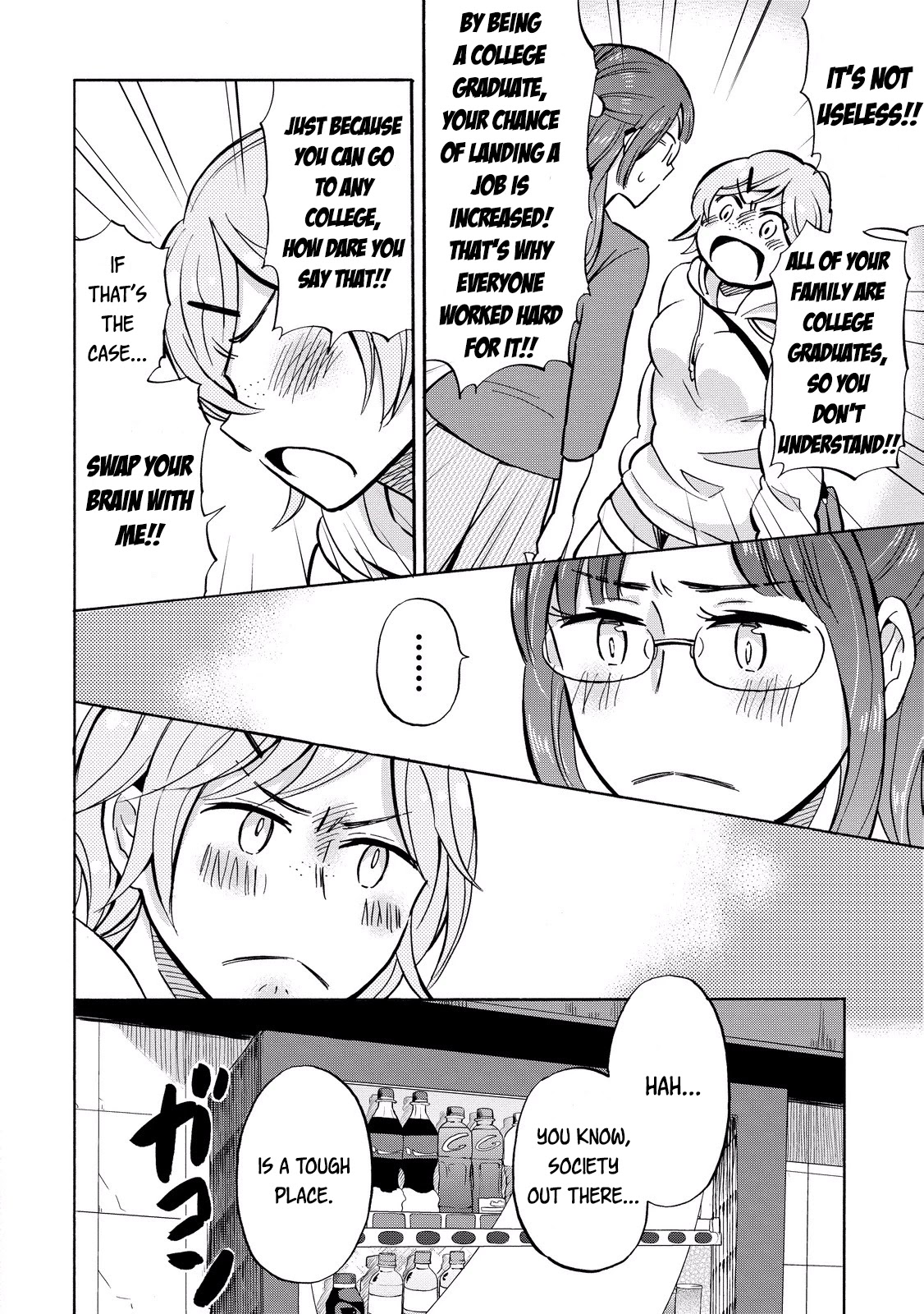 Hannari Girori no Yoriko-san Chapter 20 page 6 - Chapter 20: Yoriko-san & The Exam