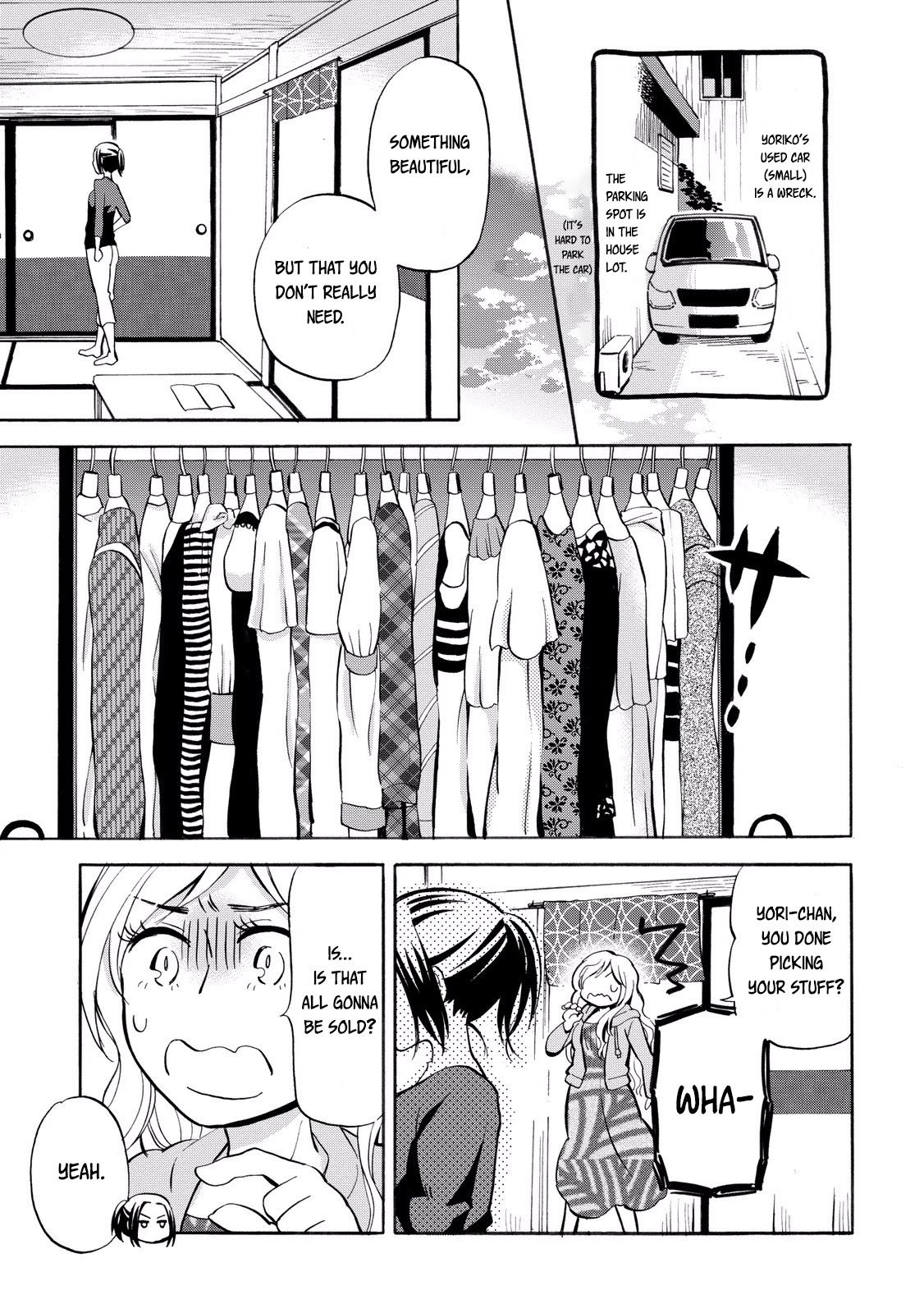 Hannari Girori no Yoriko-san Chapter 21 page 3 - Chapter 21: Yoriko-san & The Flea Market
