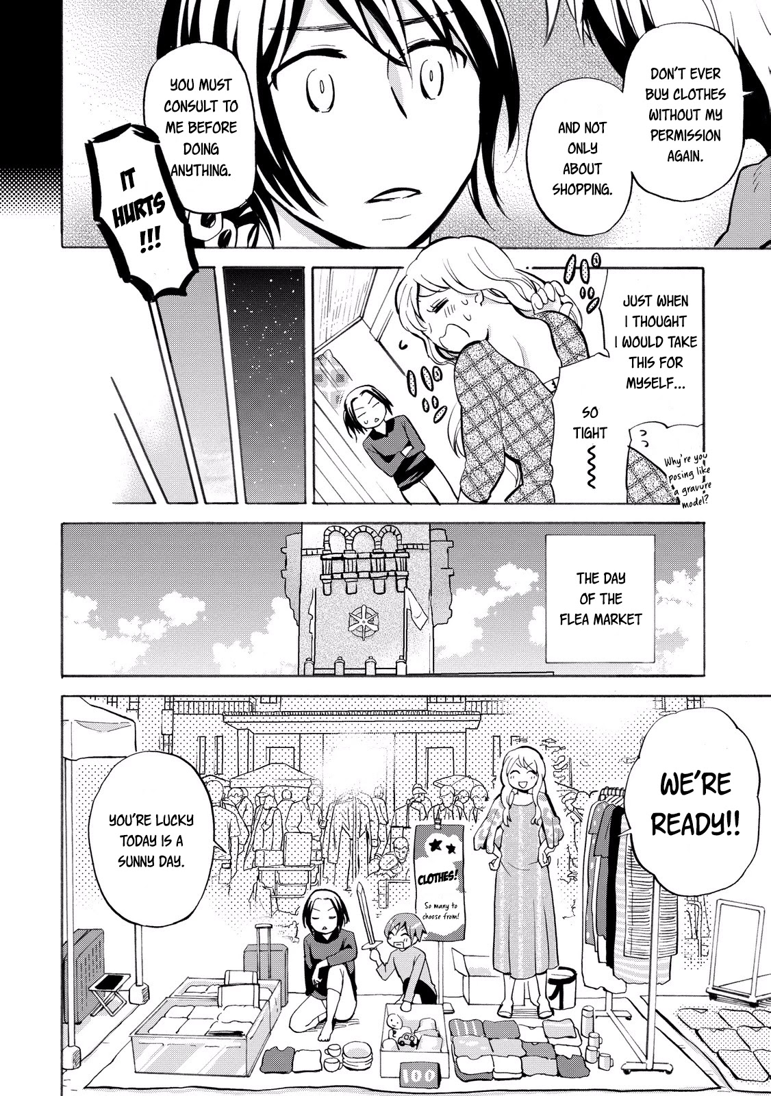 Hannari Girori no Yoriko-san Chapter 21 page 6 - Chapter 21: Yoriko-san & The Flea Market