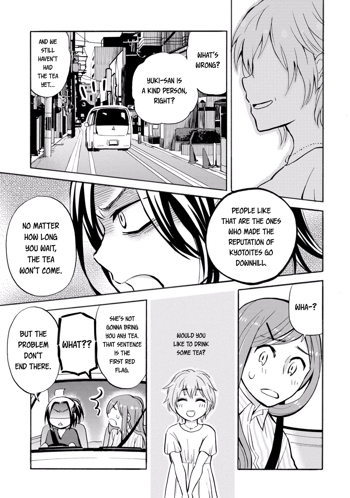 Hannari Girori no Yoriko-san Chapter 22 page 9 - Chapter 22: Yoriko-san & Kyotoite