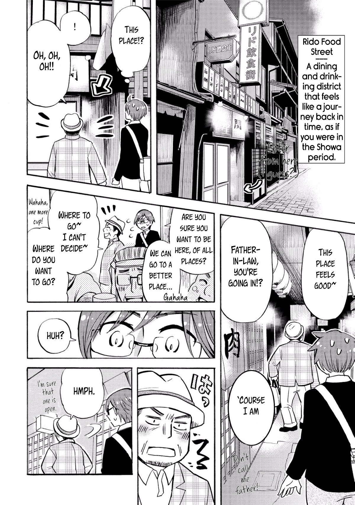 Hannari Girori no Yoriko-san Chapter 24 page 6 - Chapter 24: Yoriko-san & Father-in-Law