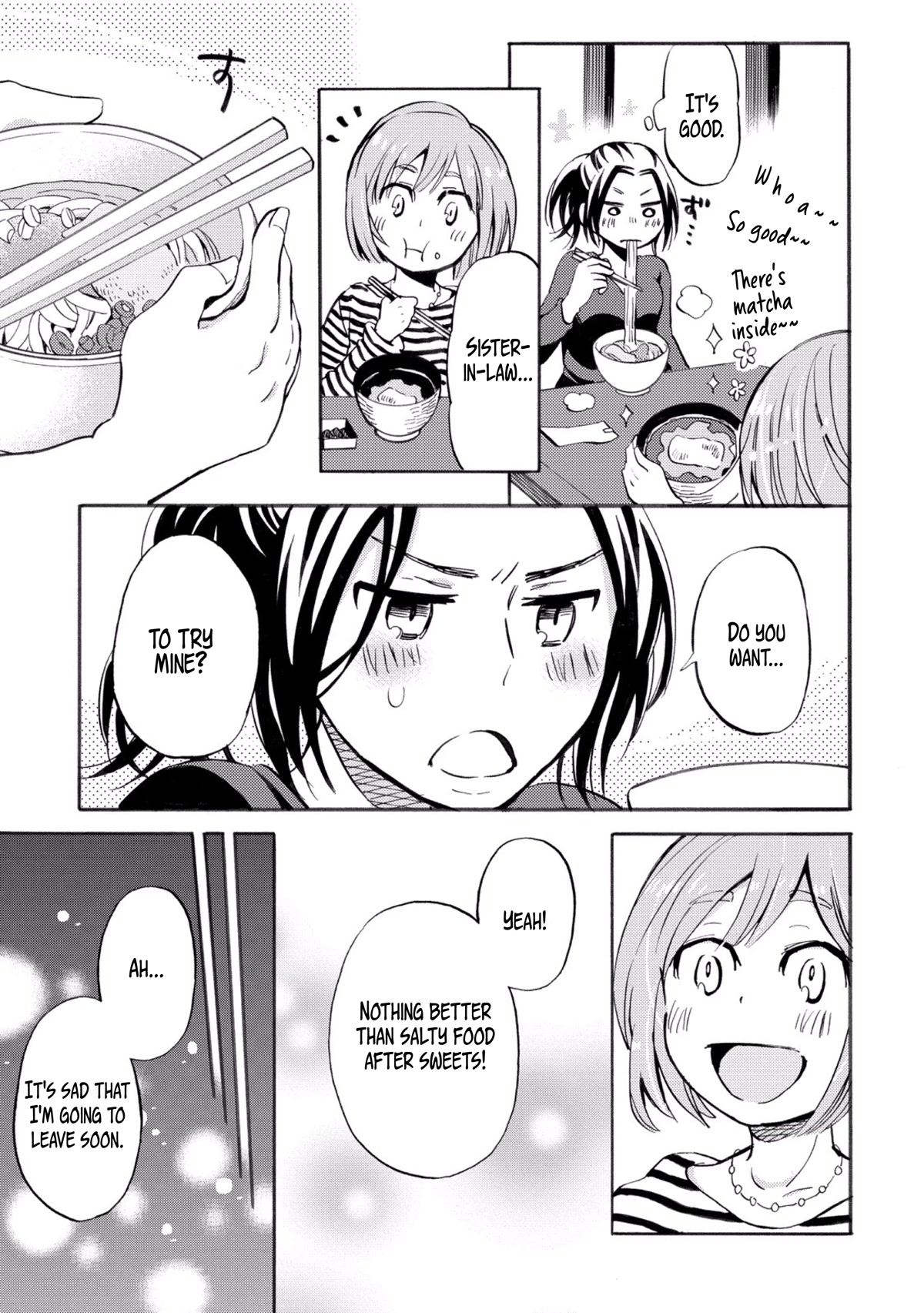 Hannari Girori no Yoriko-san Chapter 26 page 7 - Chapter 26: Yoriko-san & Kyoto Sweets