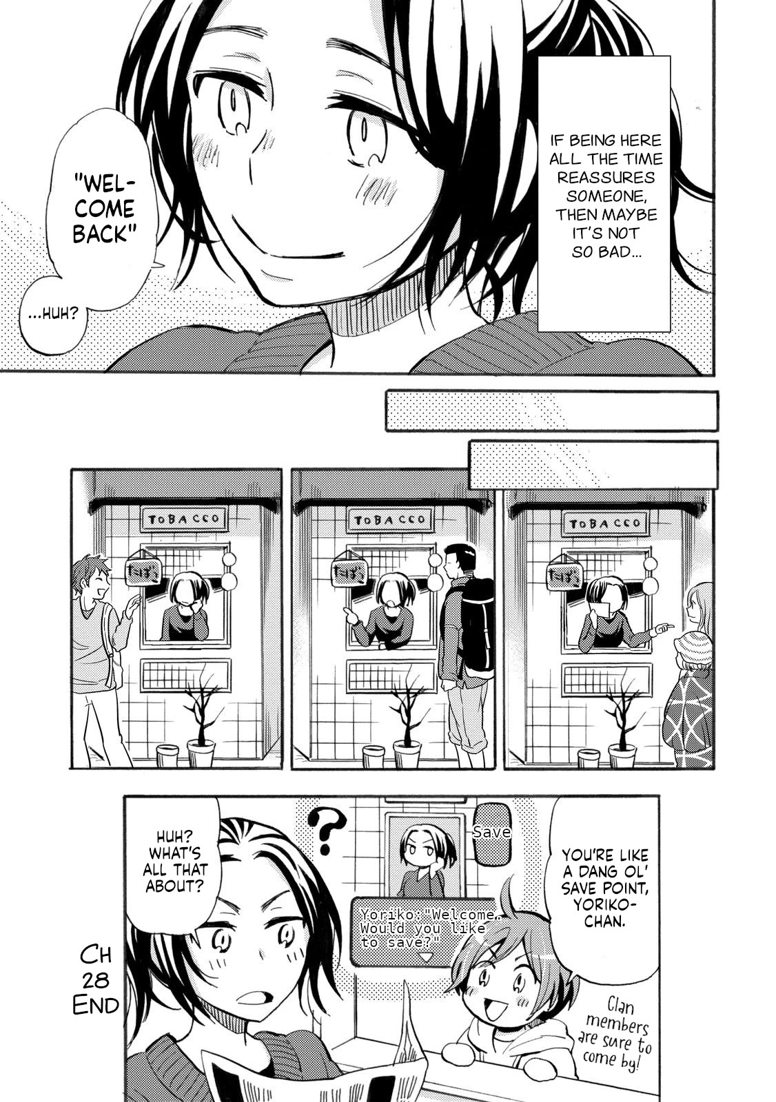Hannari Girori no Yoriko-san Chapter 28 page 16 - Chapter 28: Yoriko-san & Backpackers