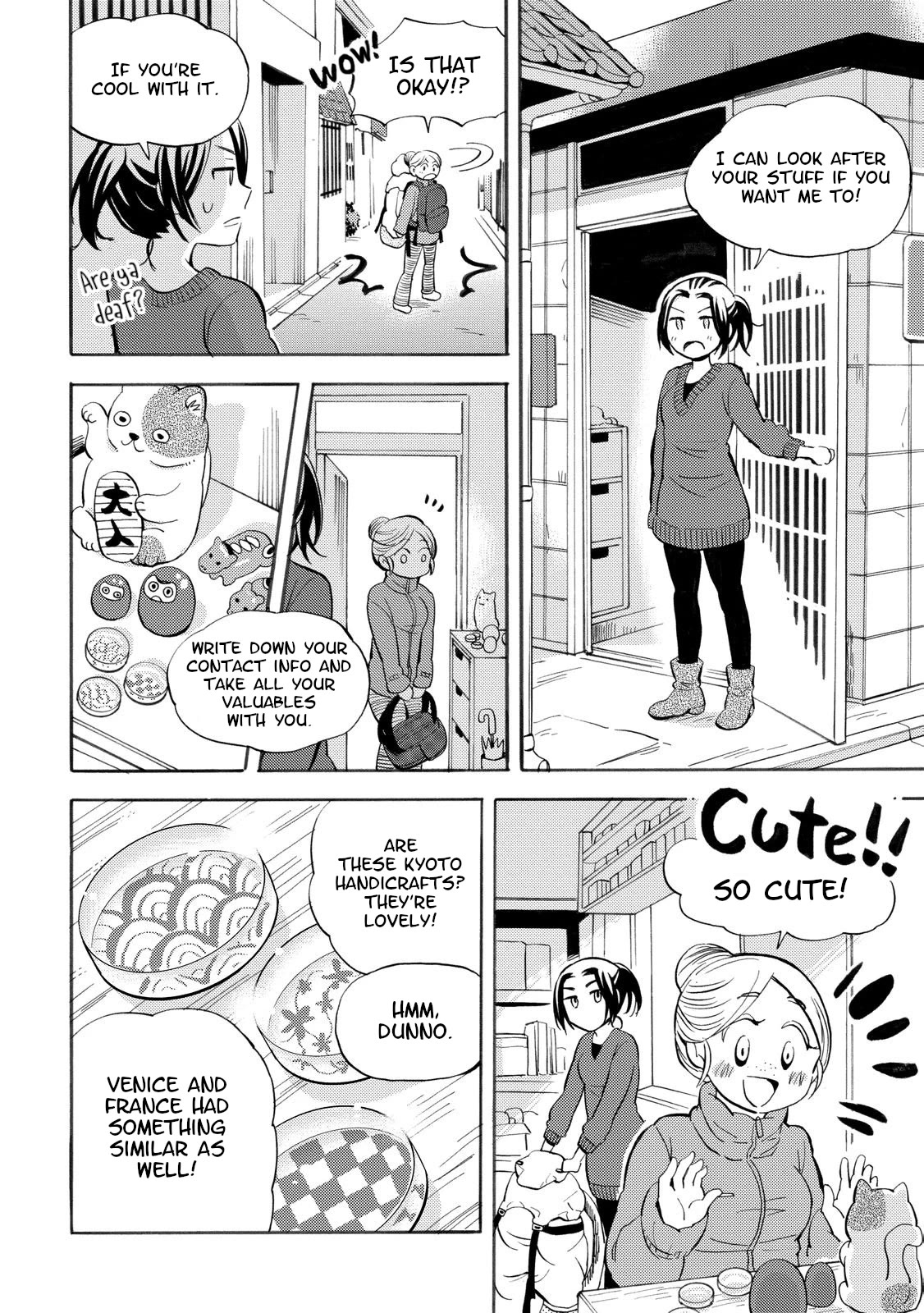 Hannari Girori no Yoriko-san Chapter 28 page 9 - Chapter 28: Yoriko-san & Backpackers