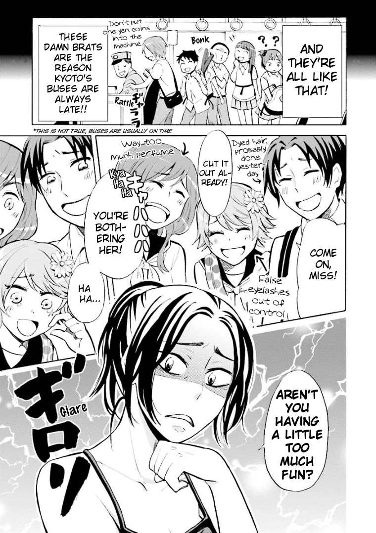 Hannari Girori no Yoriko-san Chapter 3 page 3 - Chapter 3: Yoriko-san & Field Trip Kids