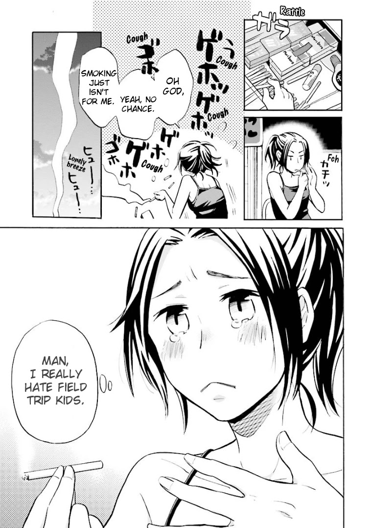 Hannari Girori no Yoriko-san Chapter 3 page 9 - Chapter 3: Yoriko-san & Field Trip Kids