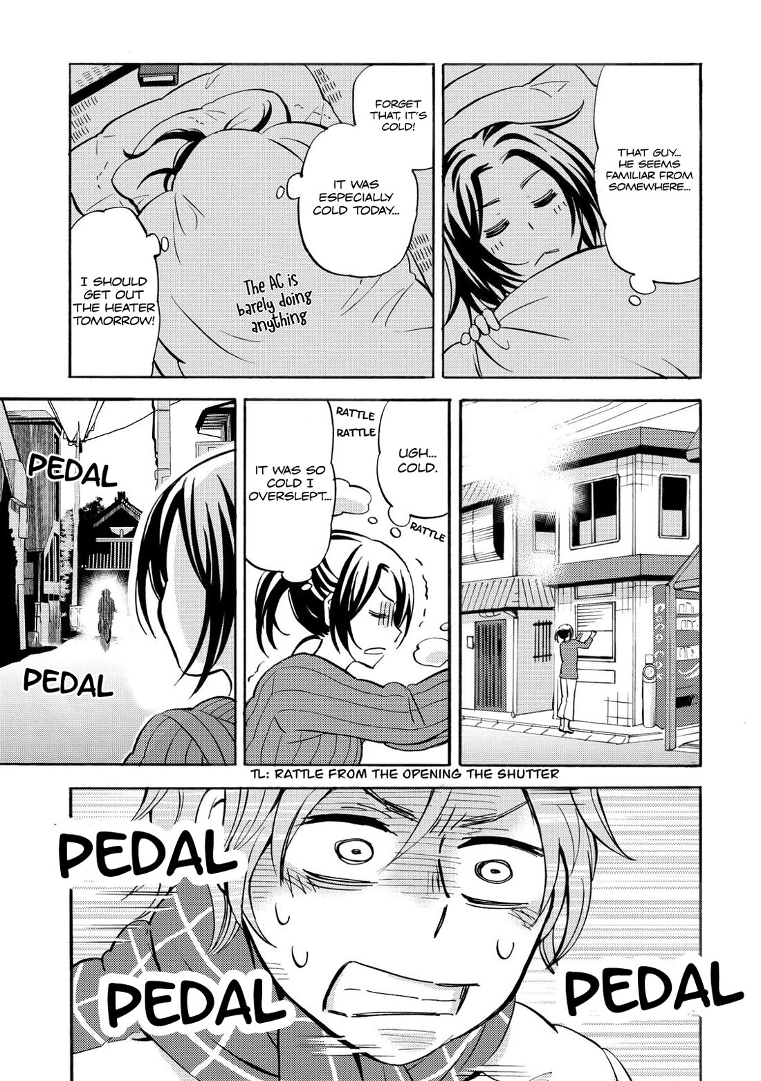 Hannari Girori no Yoriko-san Chapter 30 page 3 - Chapter 30: Ch.30 - Yoriko-san & The Usual Shop