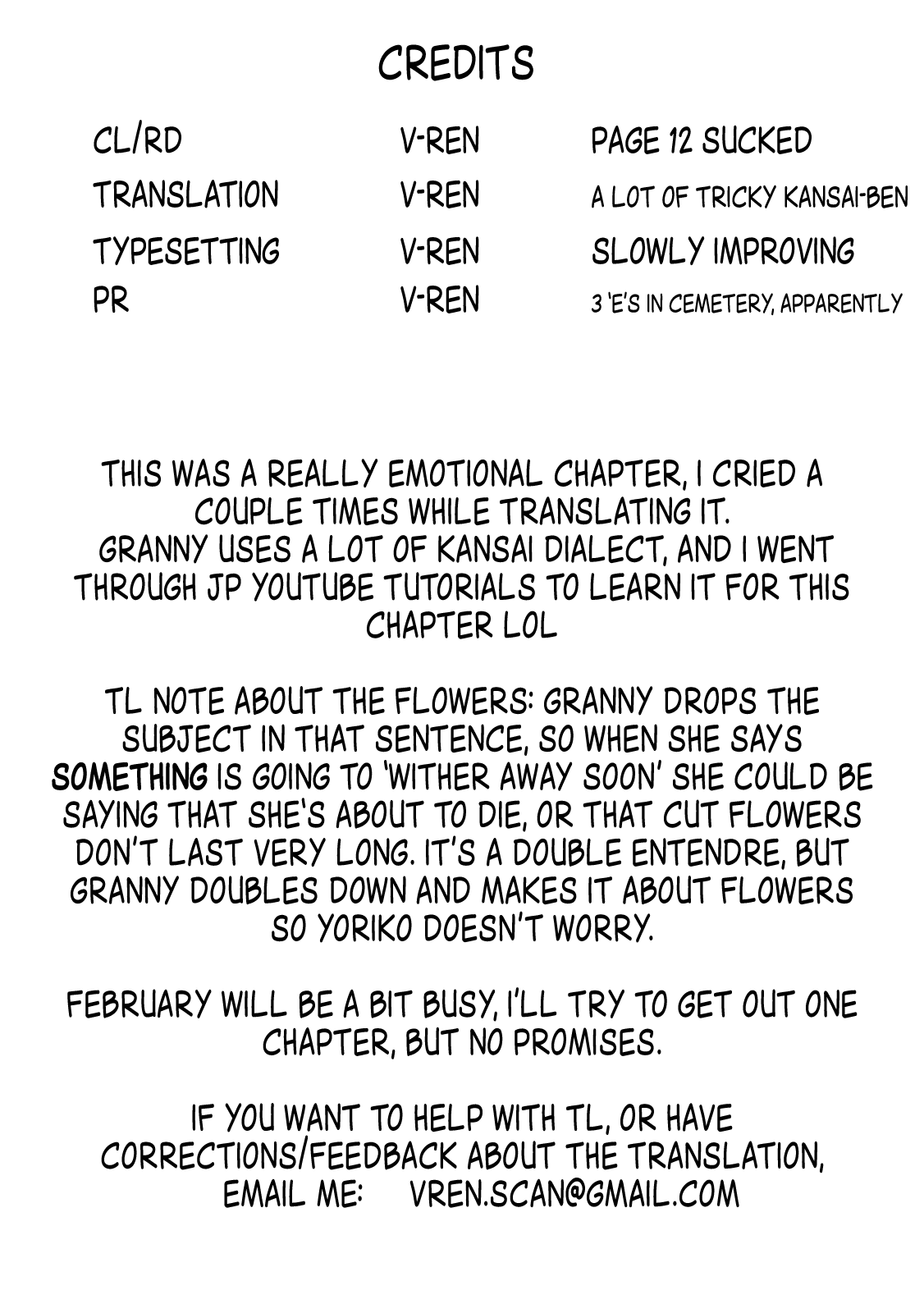 Hannari Girori no Yoriko-san Chapter 31 page 13 - Chapter 31: Yoriko-san & Granny