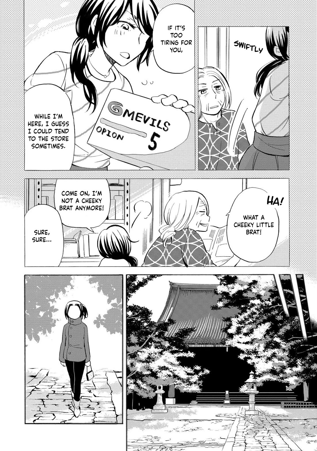Hannari Girori no Yoriko-san Chapter 31 page 6 - Chapter 31: Yoriko-san & Granny