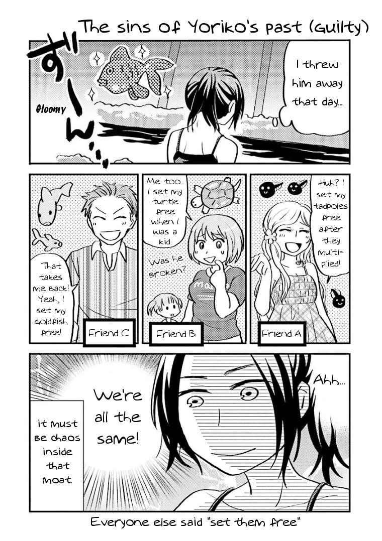 Hannari Girori no Yoriko-san Chapter 9 page 12 - Chapter 9: Yoriko-san & Social Media