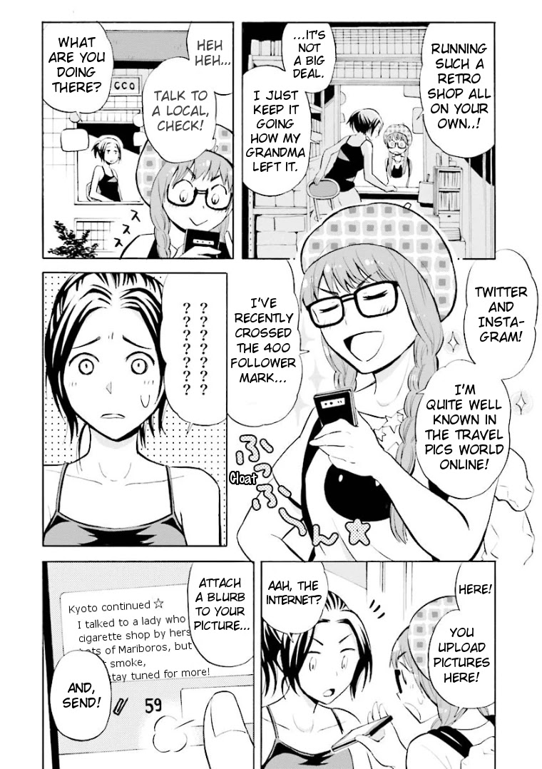 Hannari Girori no Yoriko-san Chapter 9 page 4 - Chapter 9: Yoriko-san & Social Media