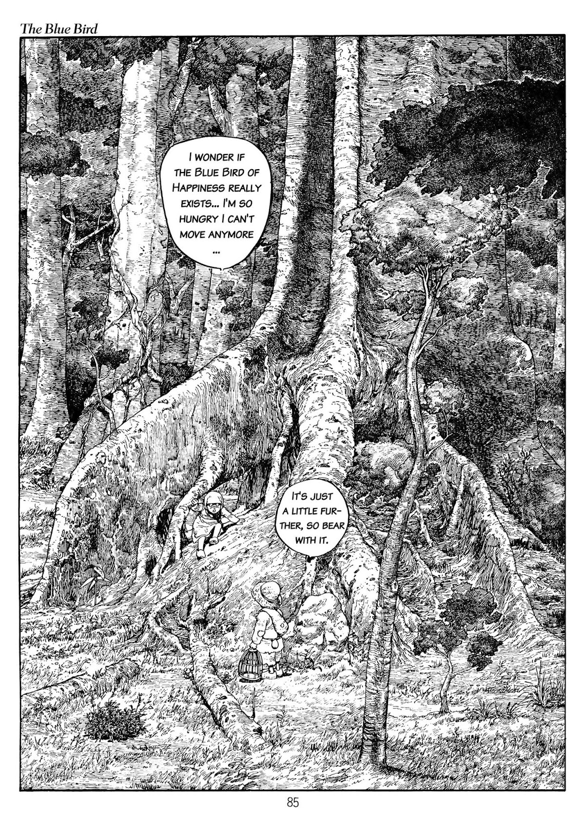 Hansel and Gretel Chapter 17.2 page 1 - Chapter 17 v2 : The Blue Bird