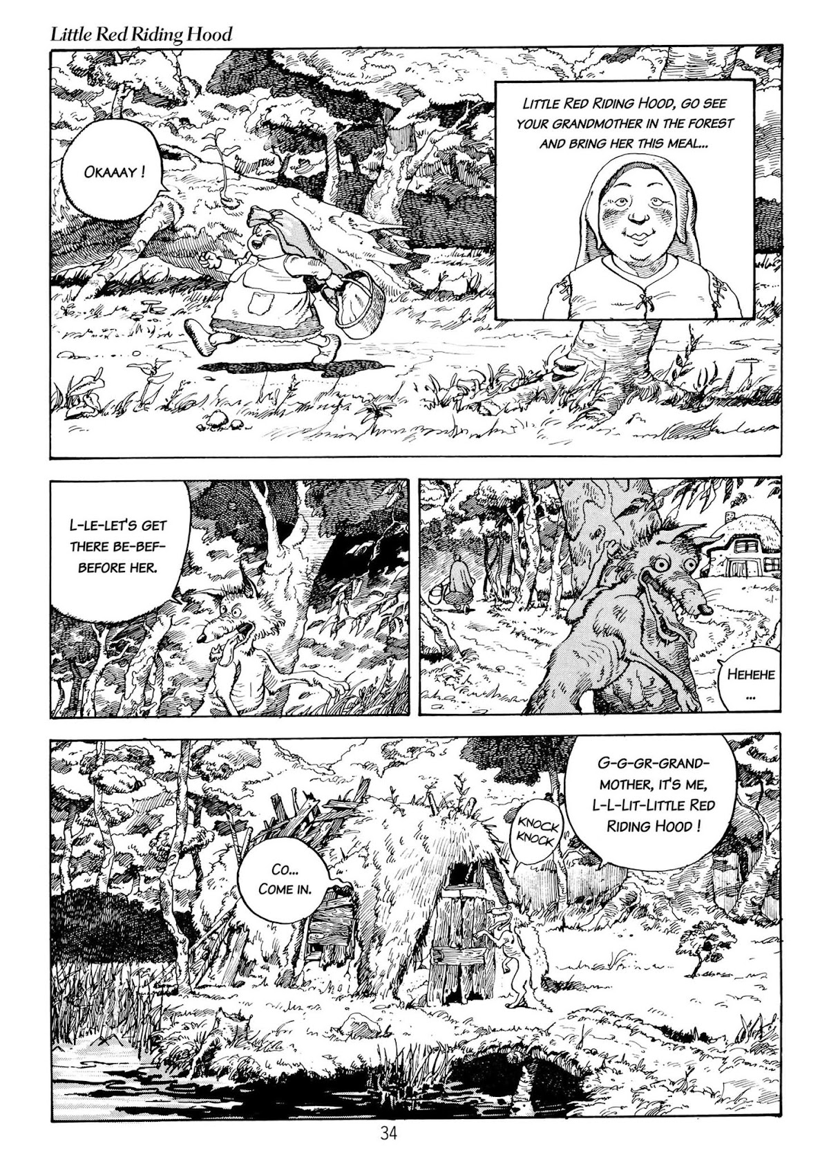 Hansel and Gretel Chapter 2.2 page 1 - Chapter 2 v2 : Little Red Riding Hood