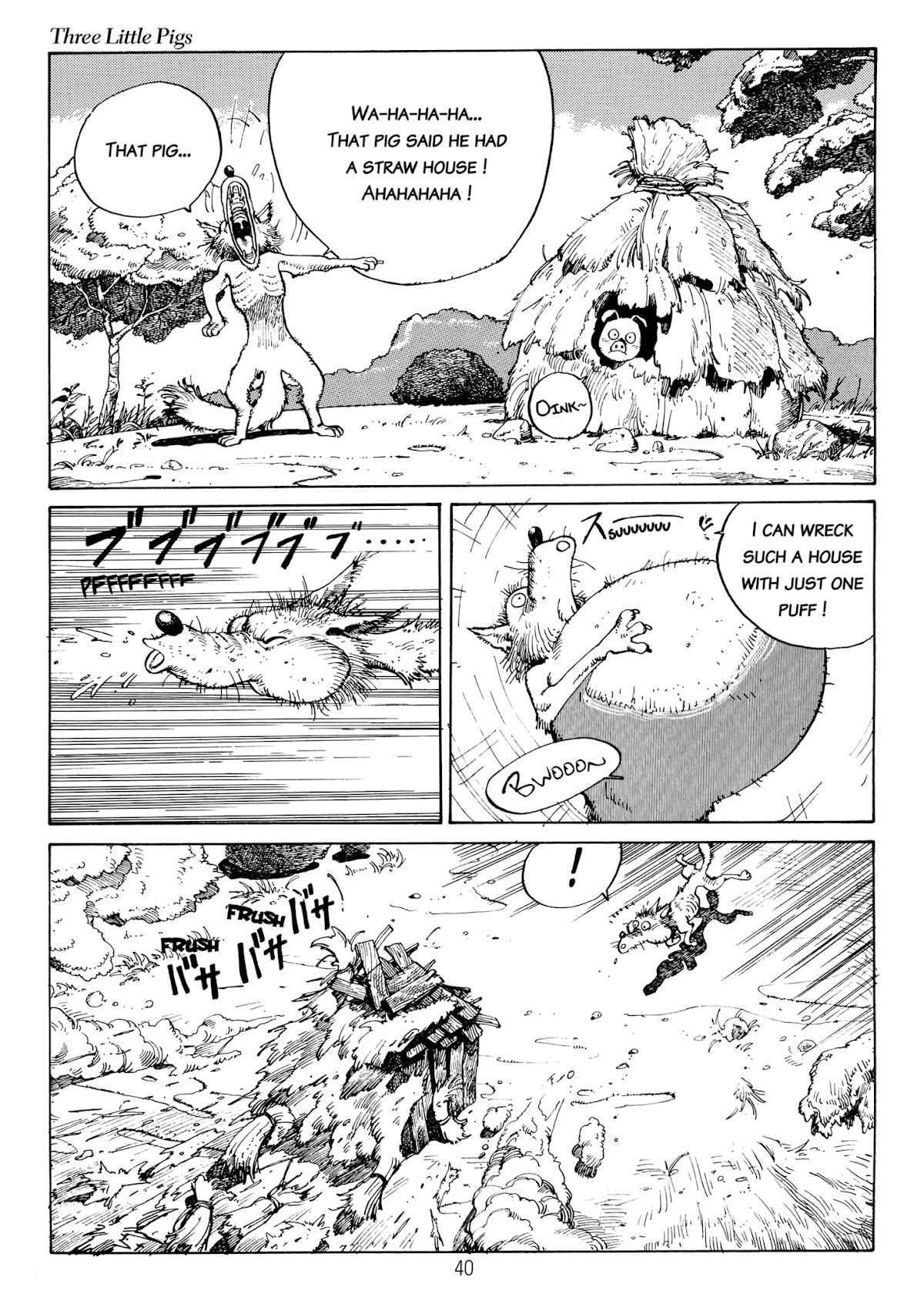 Hansel and Gretel Chapter 5.2 page 1 - Chapter 5 v2 : Three Little Pigs