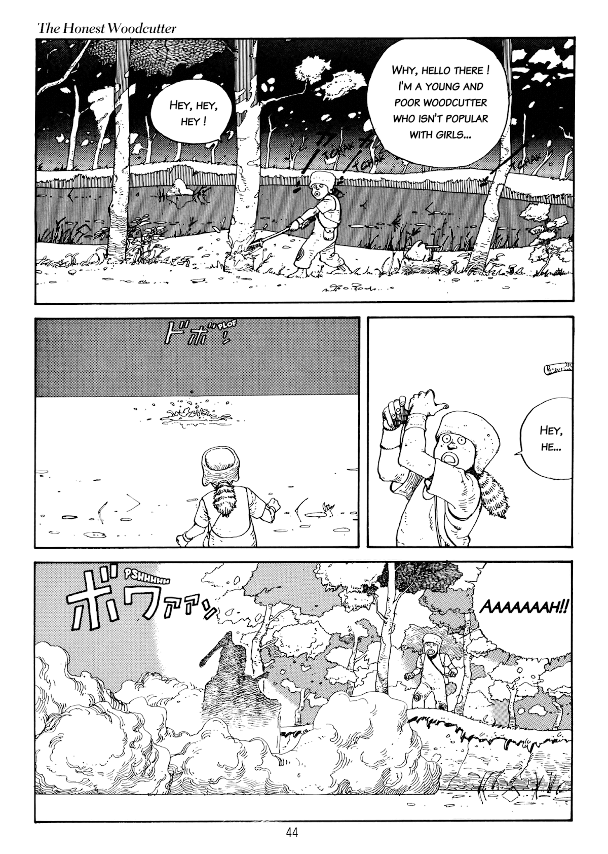 Hansel and Gretel Chapter 7 page 1 - Chapter 7 v2 : The Honest Woodcutter