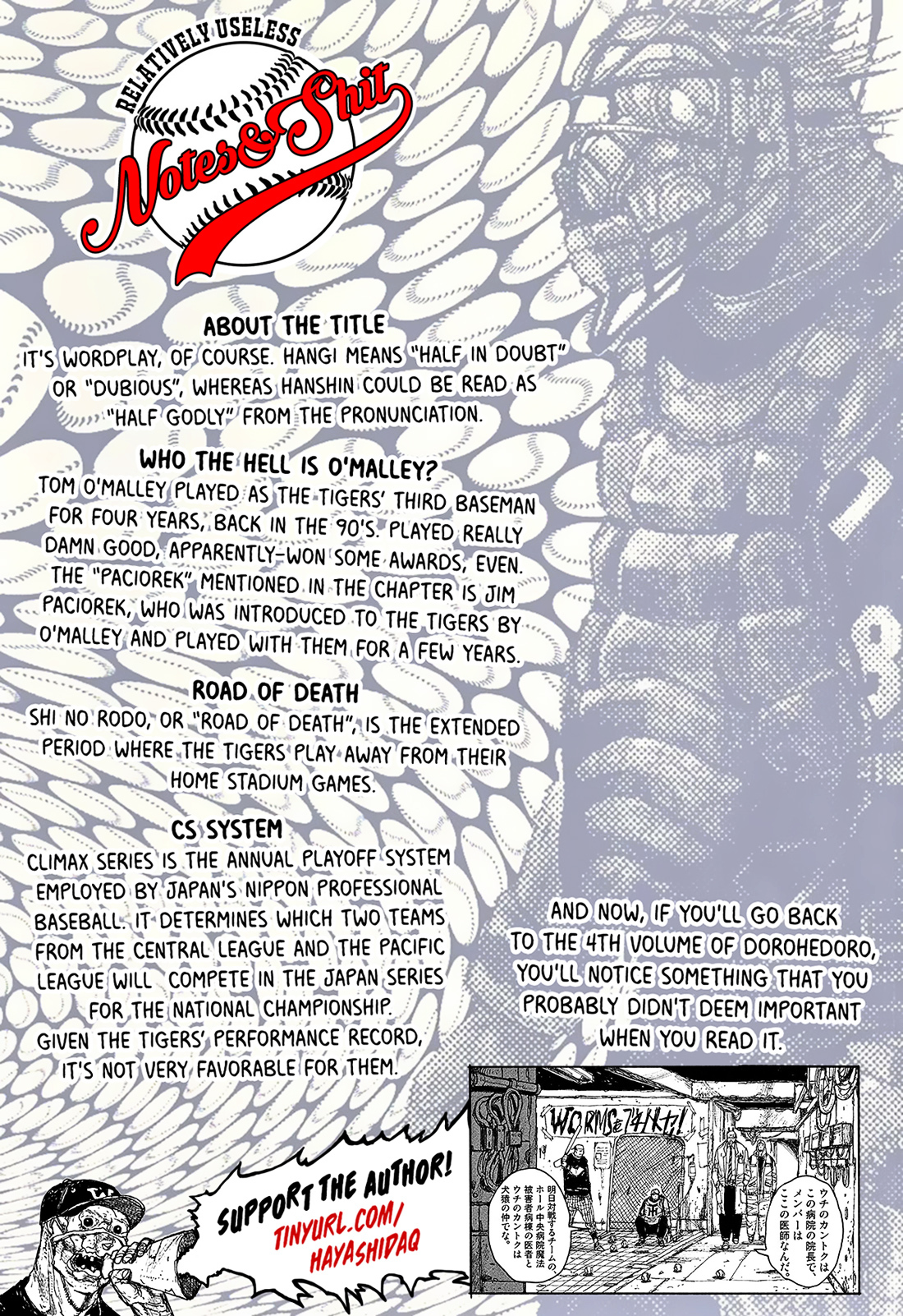 Hanshin Tigers 80th Anniversary Special Chapter 15 page 13 - Chapter 15 : Hanshin Hangi [Hayashida Q]